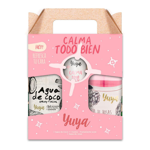Set de regalo. Set refresca tu cara, Agua de Coco + Agua de Rosas + Calma todo bien by Republic Cosmetics